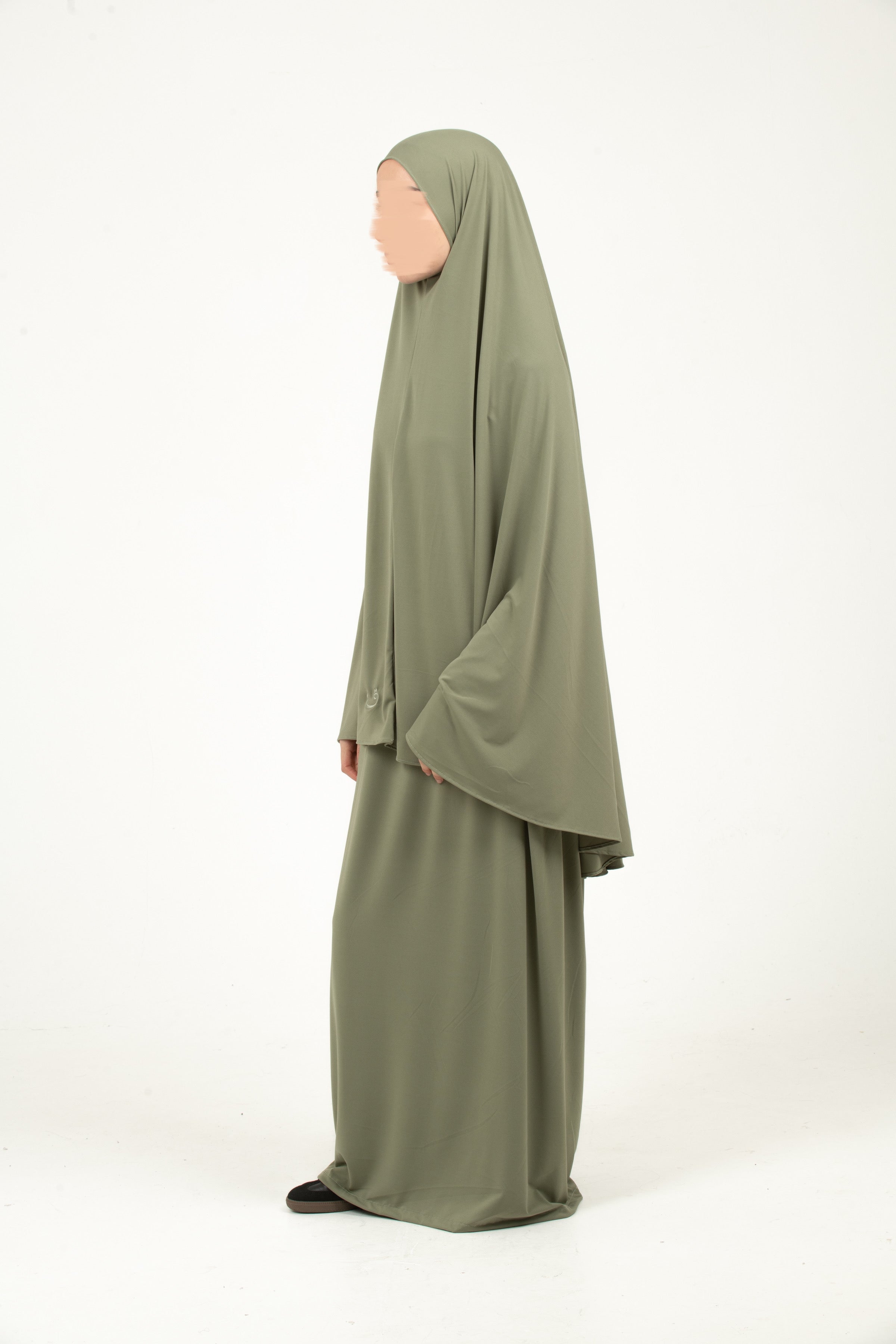 Dried Sage Khimar Set