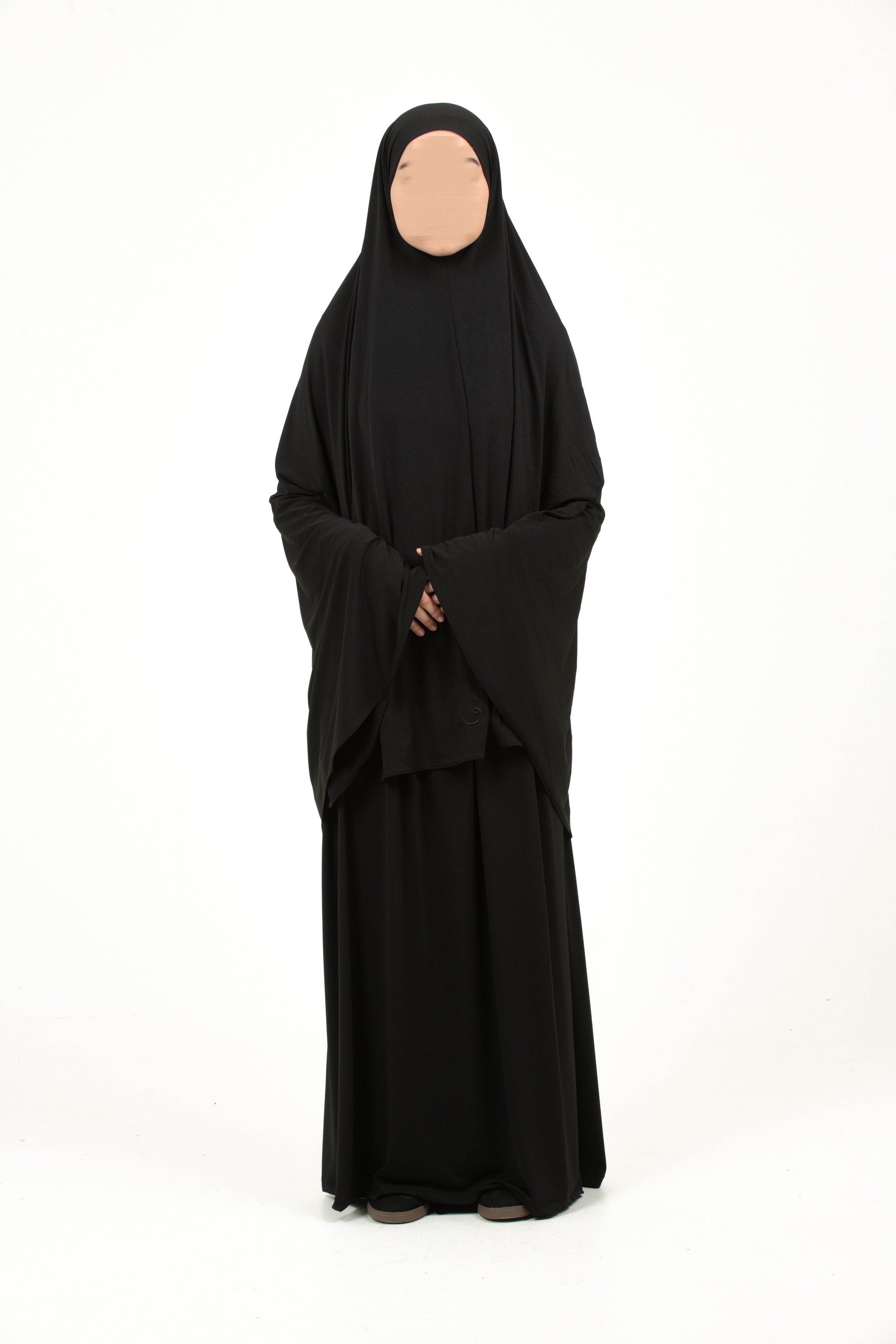 Black Khimar Set
