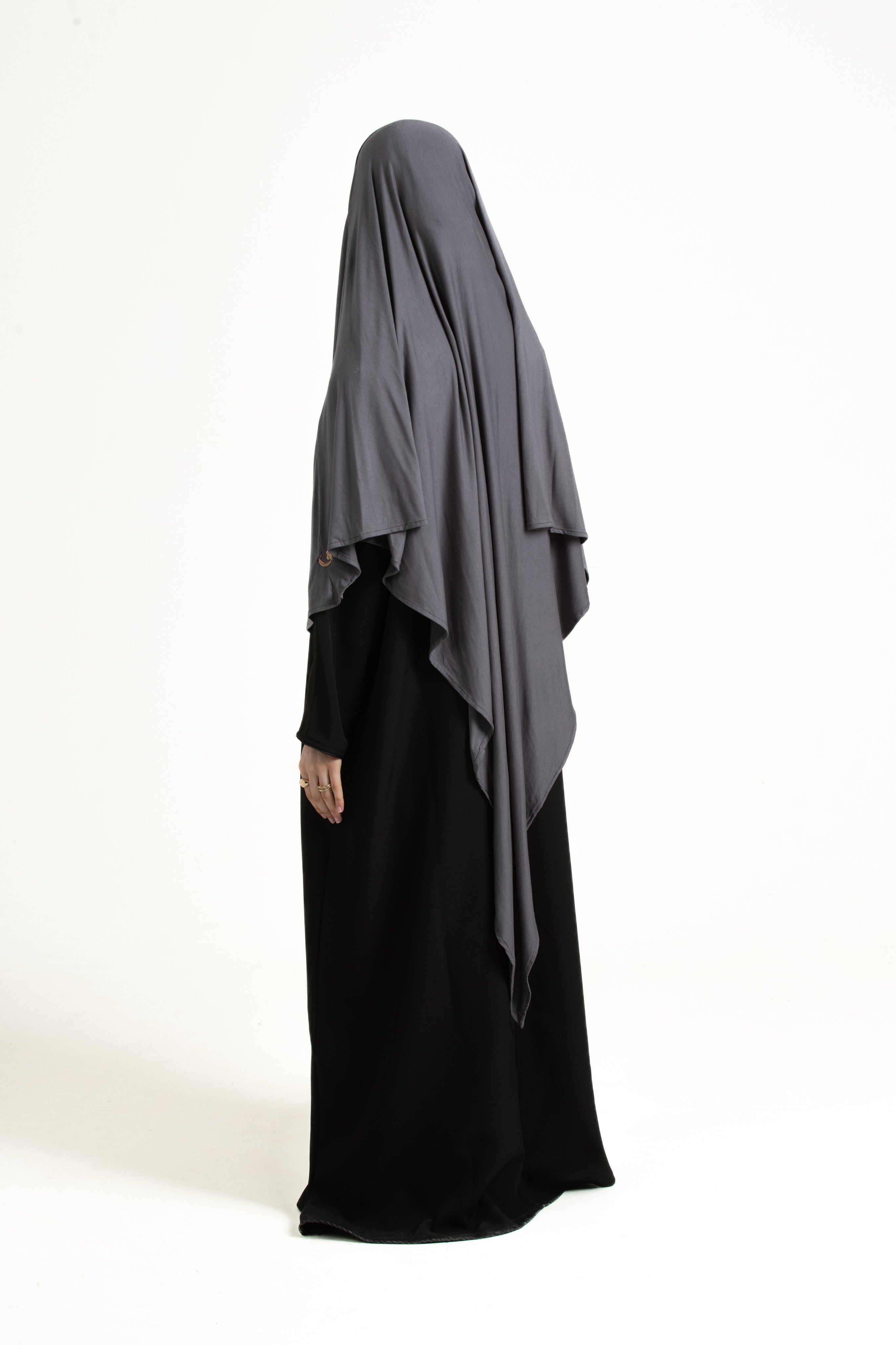 Grey Regular Khimar
