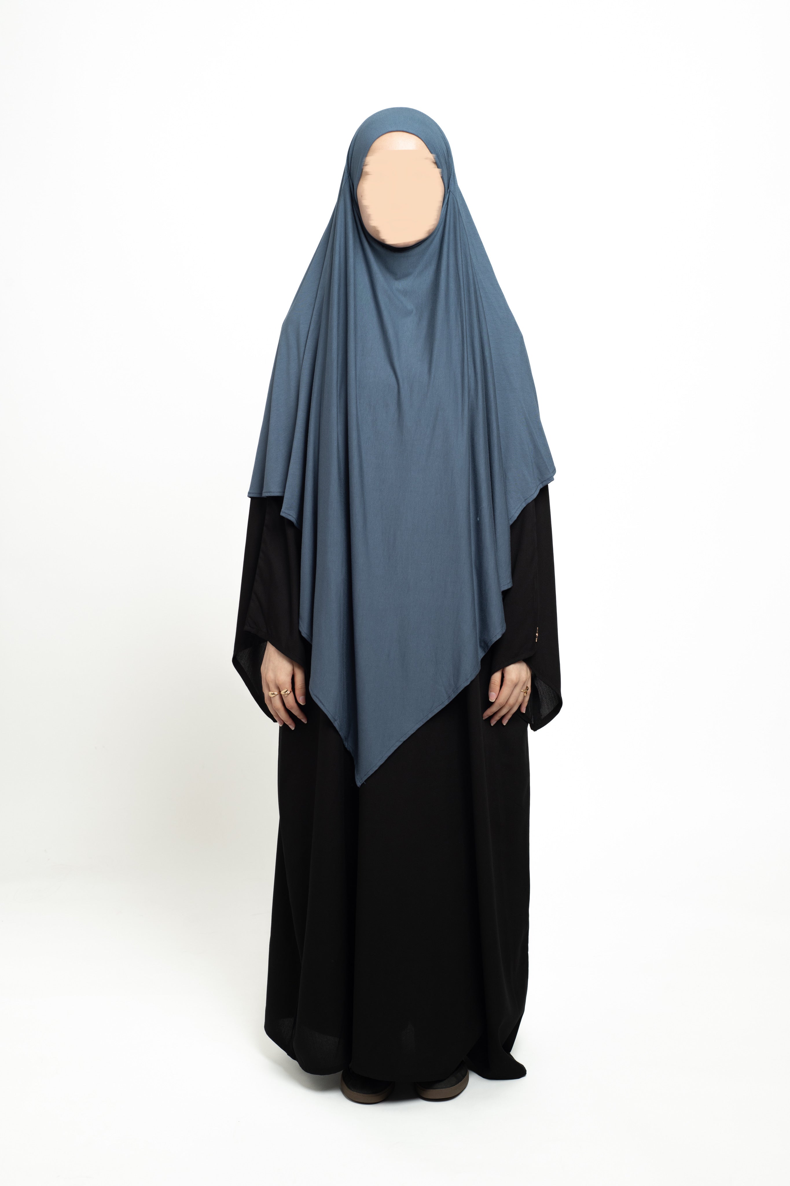 Bluish Grey Regular Khimar