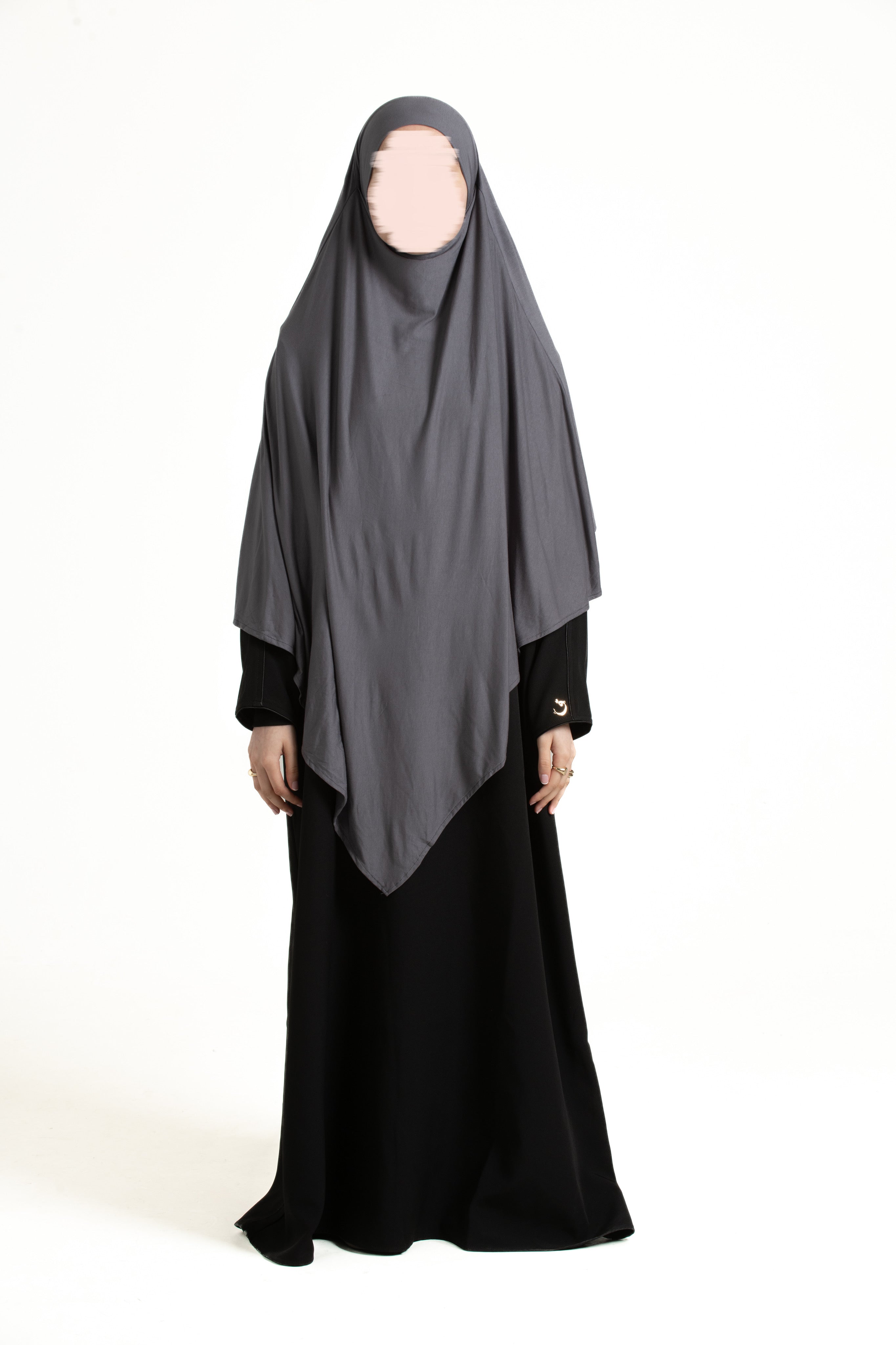 Grey Regular Khimar