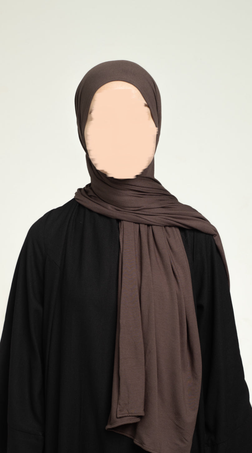 Bamboo Hijab - Chocolate