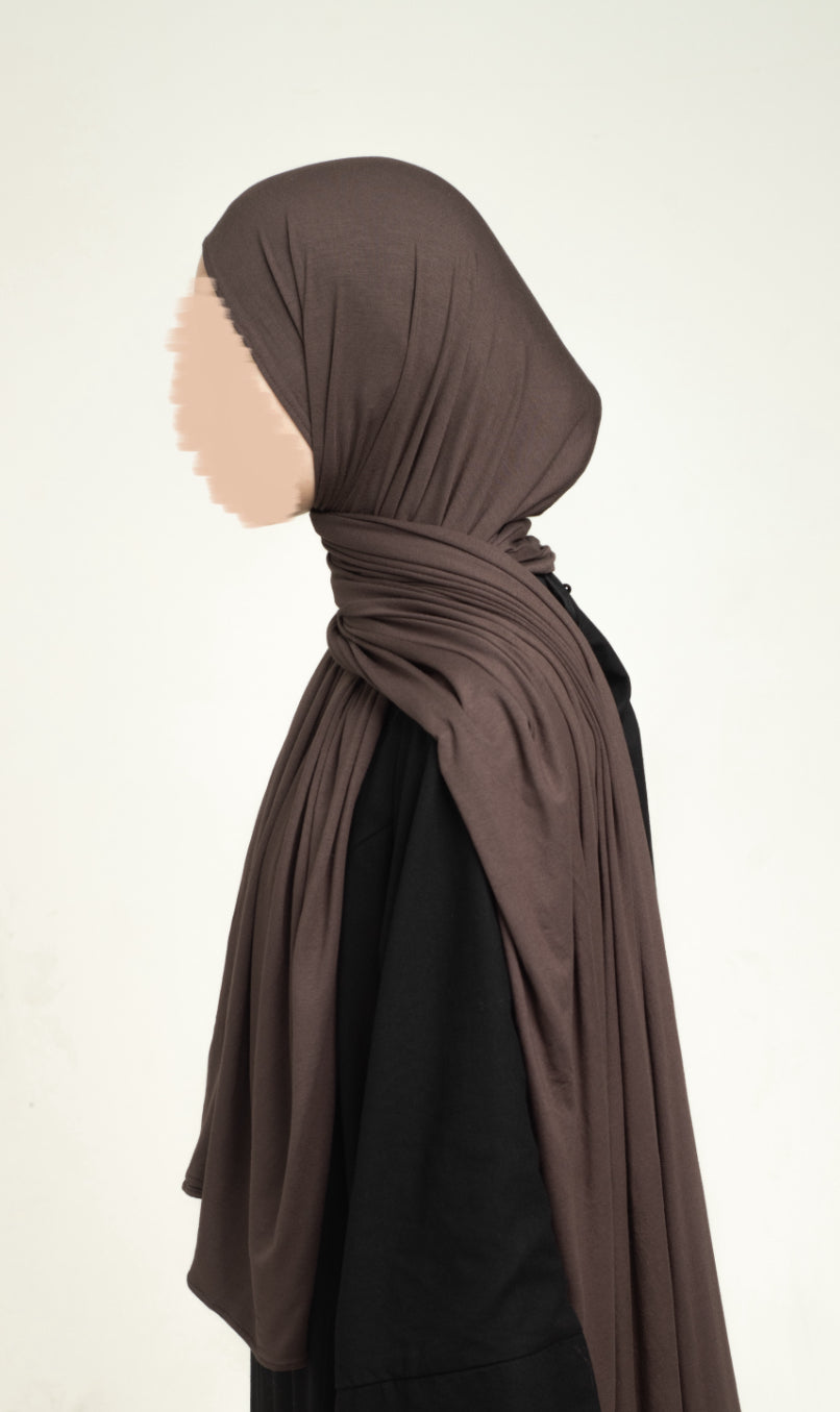 Bamboo Hijab - Chocolate