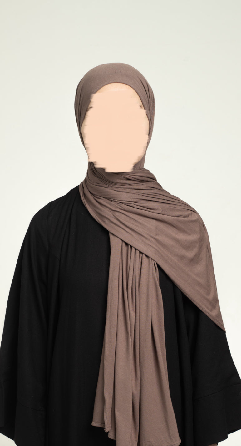 Bamboo Hijab - Ash Brown